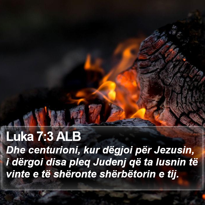 Luka 7:3 ALB Bible Study