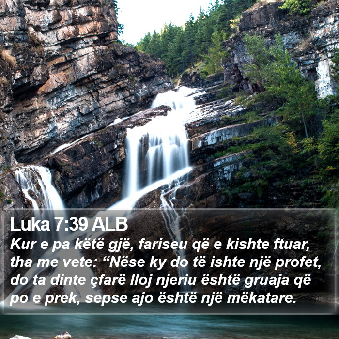 Luka 7:39 ALB Bible Study