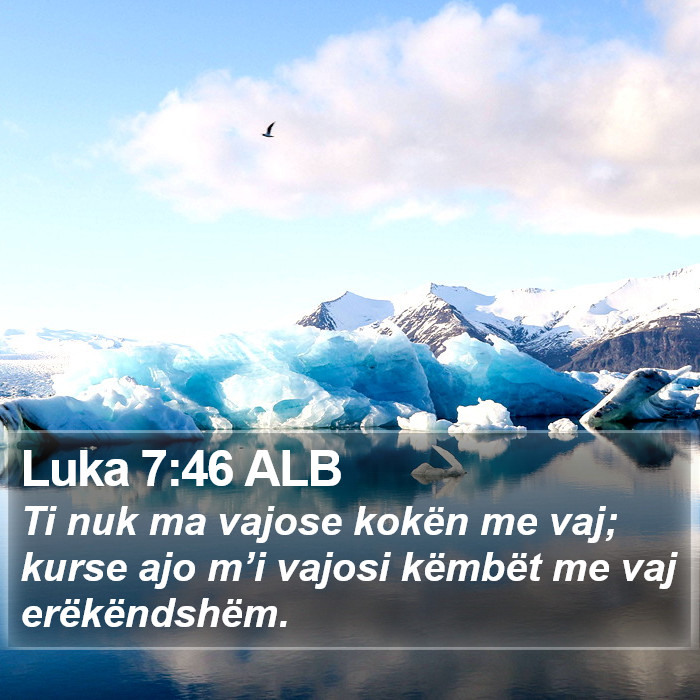 Luka 7:46 ALB Bible Study