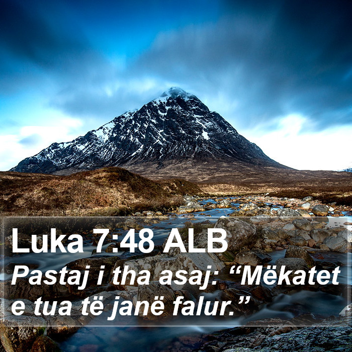 Luka 7:48 ALB Bible Study