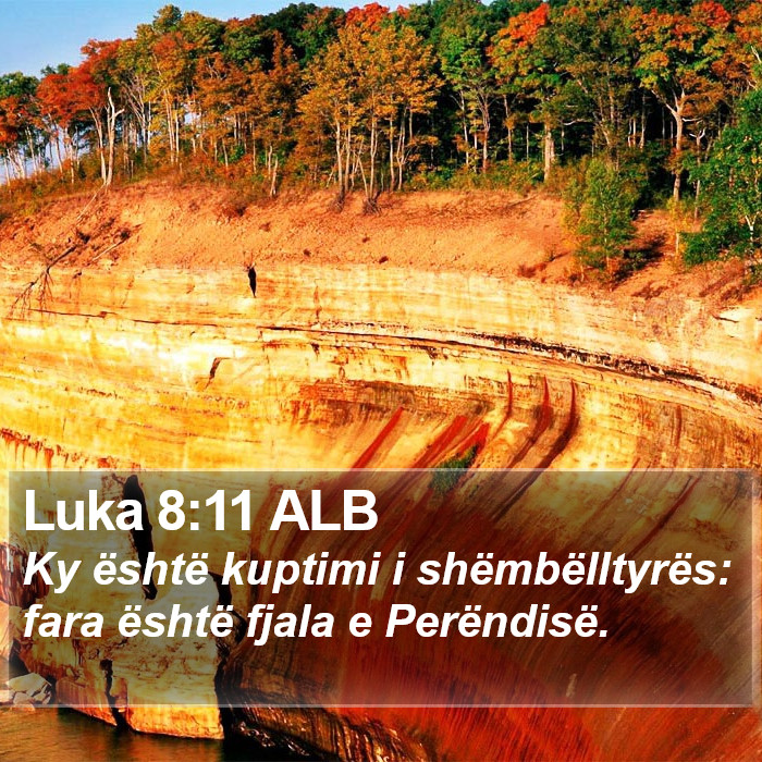 Luka 8:11 ALB Bible Study