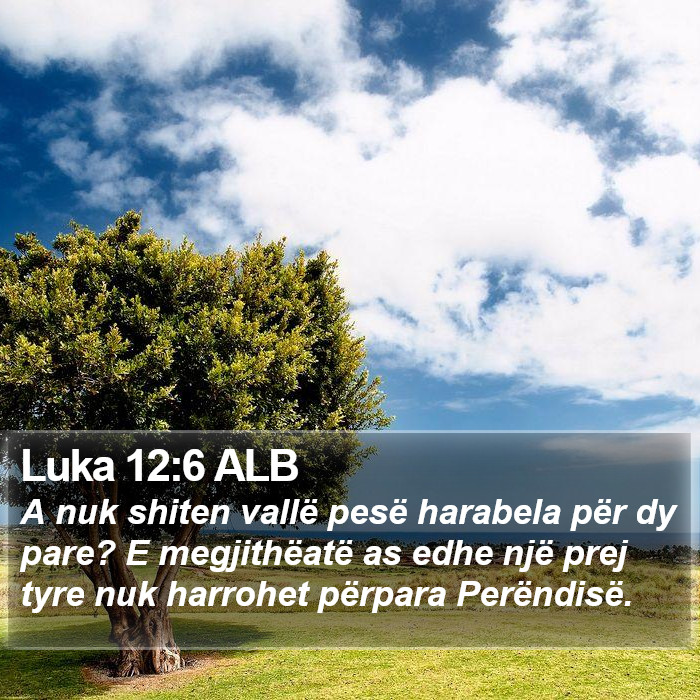 Luka 12:6 ALB Bible Study