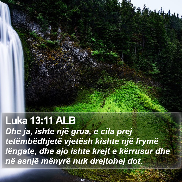 Luka 13:11 ALB Bible Study