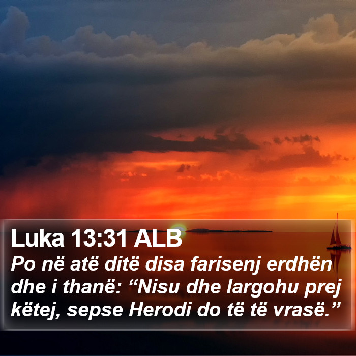 Luka 13:31 ALB Bible Study