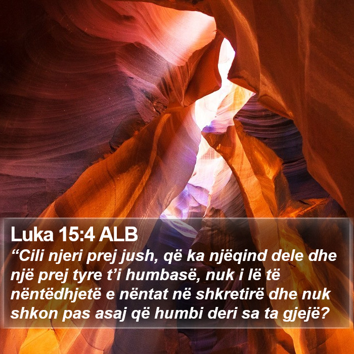 Luka 15:4 ALB Bible Study