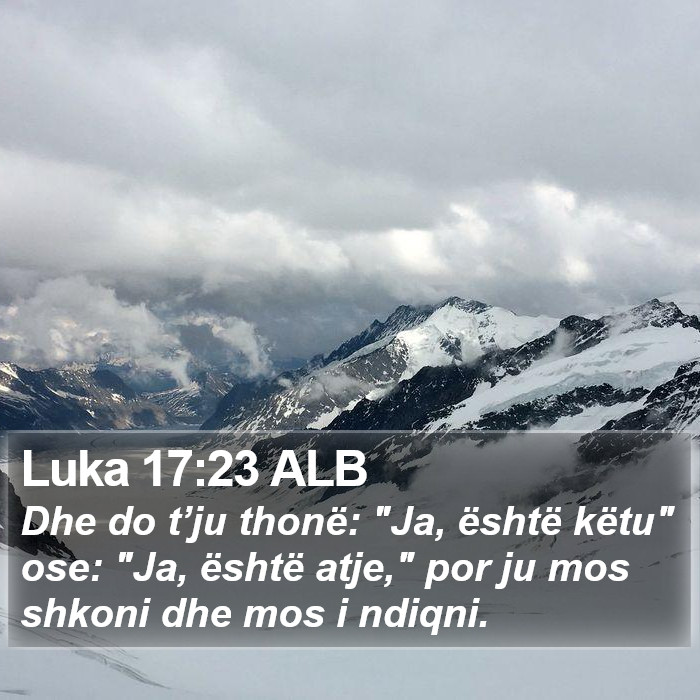 Luka 17:23 ALB Bible Study
