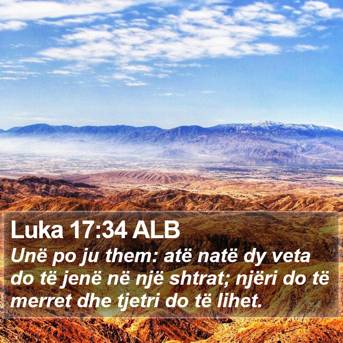 Luka 17:34 ALB Bible Study