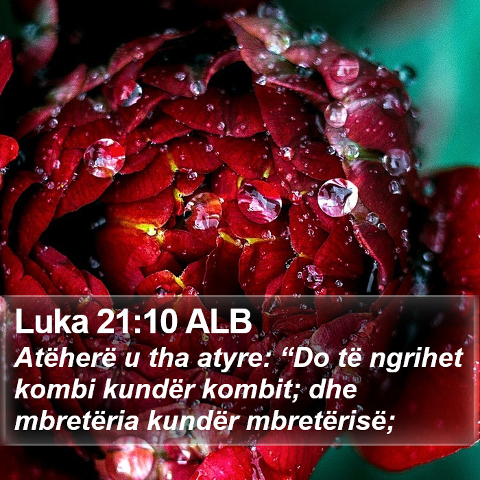 Luka 21:10 ALB Bible Study