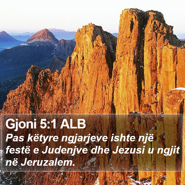 Gjoni 5:1 ALB Bible Study