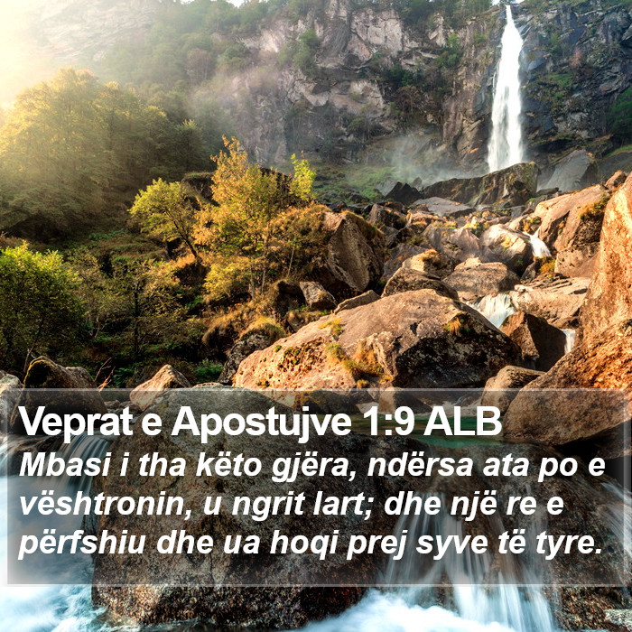 Veprat e Apostujve 1:9 ALB Bible Study