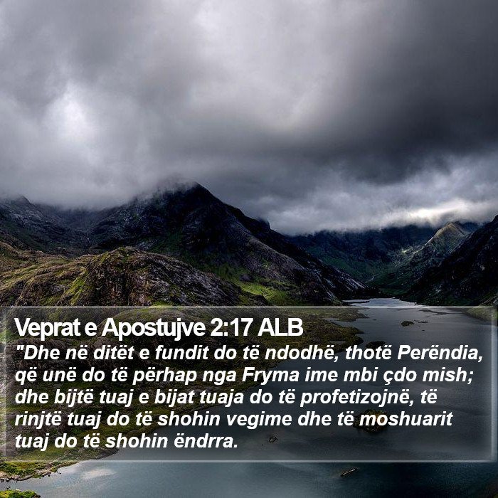 Veprat e Apostujve 2:17 ALB Bible Study