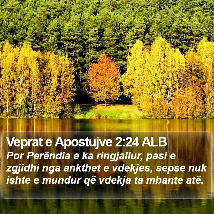 Veprat e Apostujve 2:24 ALB Bible Study