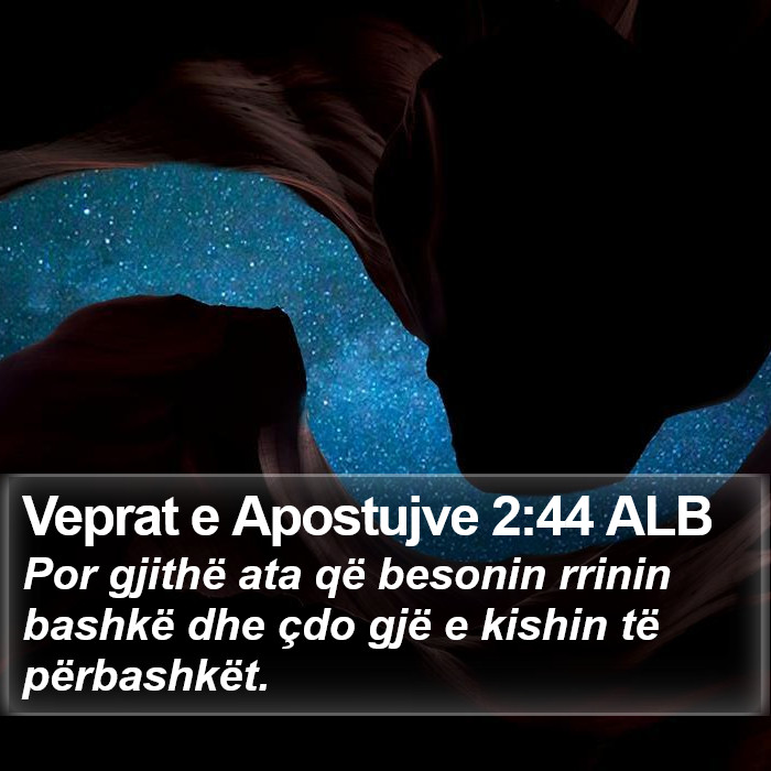 Veprat e Apostujve 2:44 ALB Bible Study