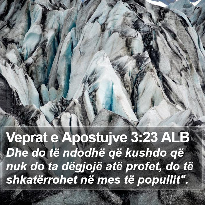Veprat e Apostujve 3:23 ALB Bible Study