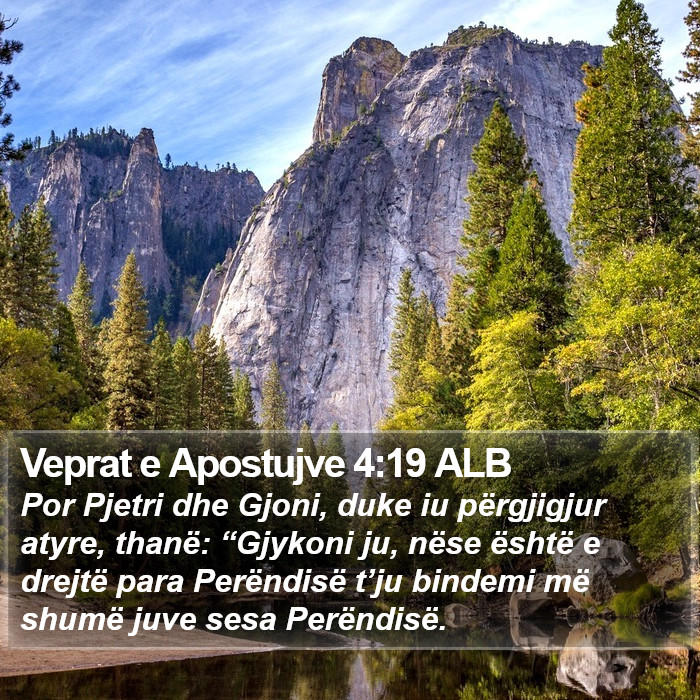 Veprat e Apostujve 4:19 ALB Bible Study