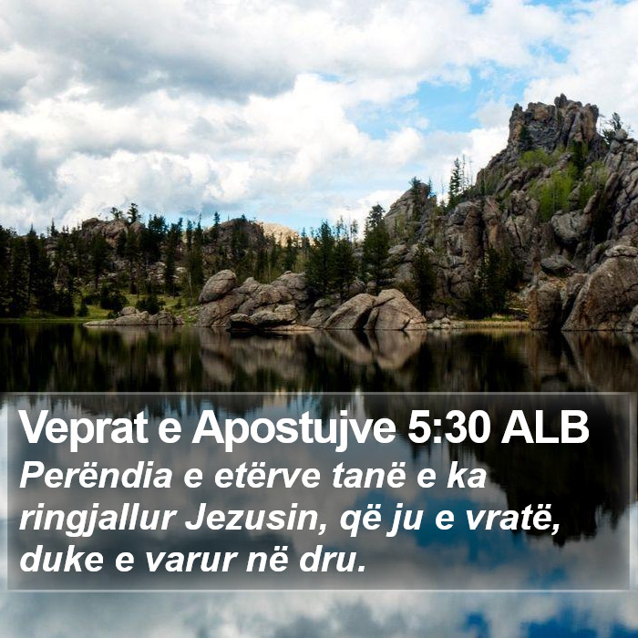 Veprat e Apostujve 5:30 ALB Bible Study