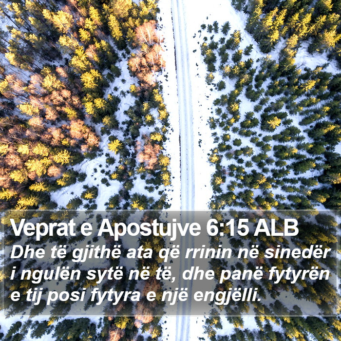 Veprat e Apostujve 6:15 ALB Bible Study