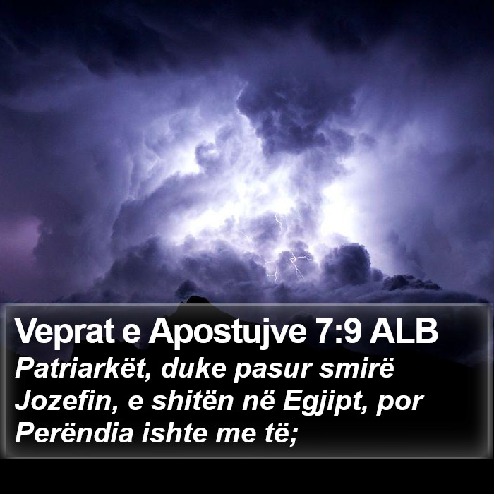Veprat e Apostujve 7:9 ALB Bible Study