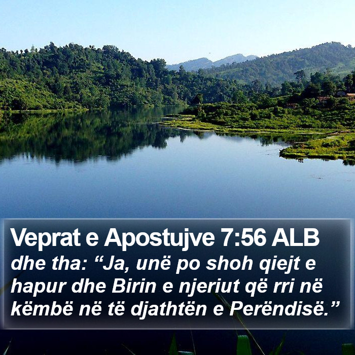Veprat e Apostujve 7:56 ALB Bible Study