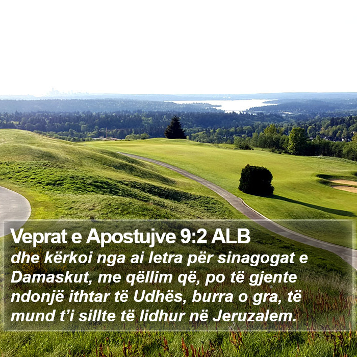 Veprat e Apostujve 9:2 ALB Bible Study