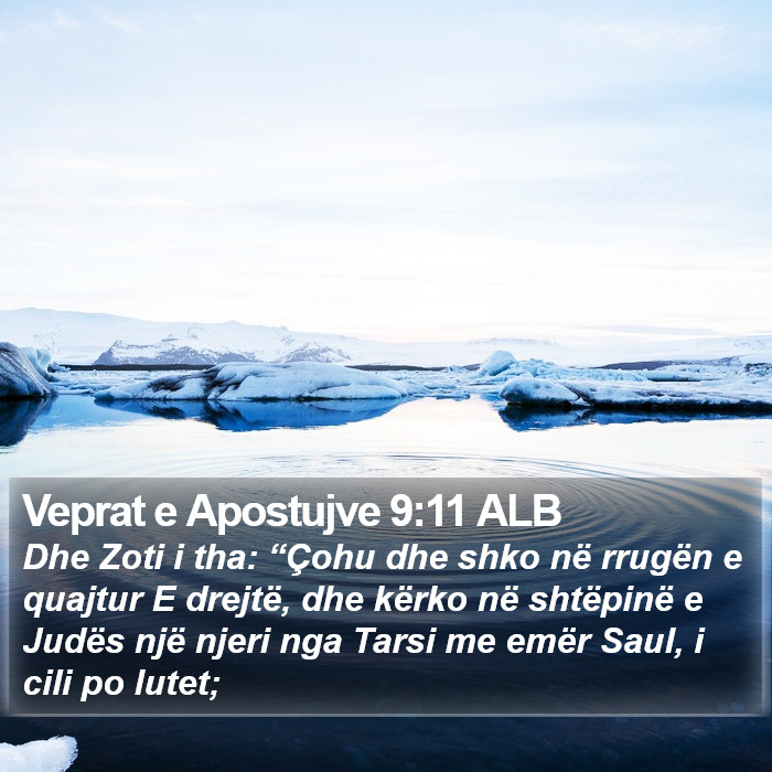 Veprat e Apostujve 9:11 ALB Bible Study