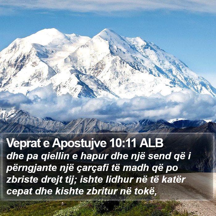 Veprat e Apostujve 10:11 ALB Bible Study