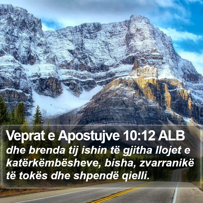 Veprat e Apostujve 10:12 ALB Bible Study