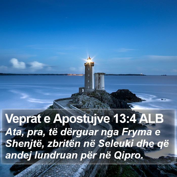 Veprat e Apostujve 13:4 ALB Bible Study