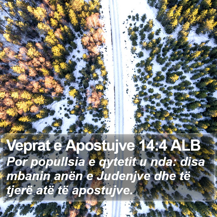 Veprat e Apostujve 14:4 ALB Bible Study