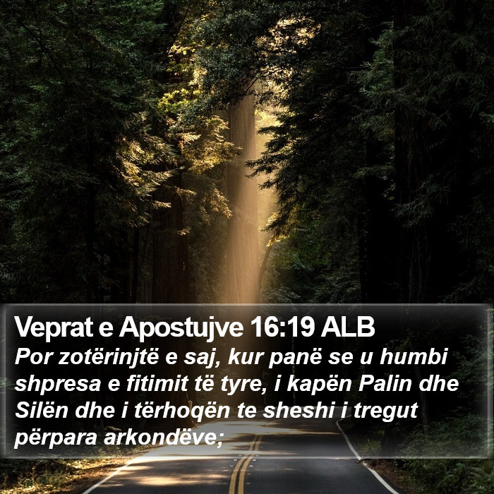 Veprat e Apostujve 16:19 ALB Bible Study