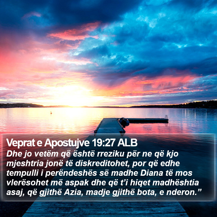 Veprat e Apostujve 19:27 ALB Bible Study