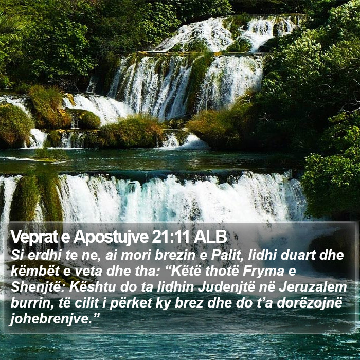 Veprat e Apostujve 21:11 ALB Bible Study