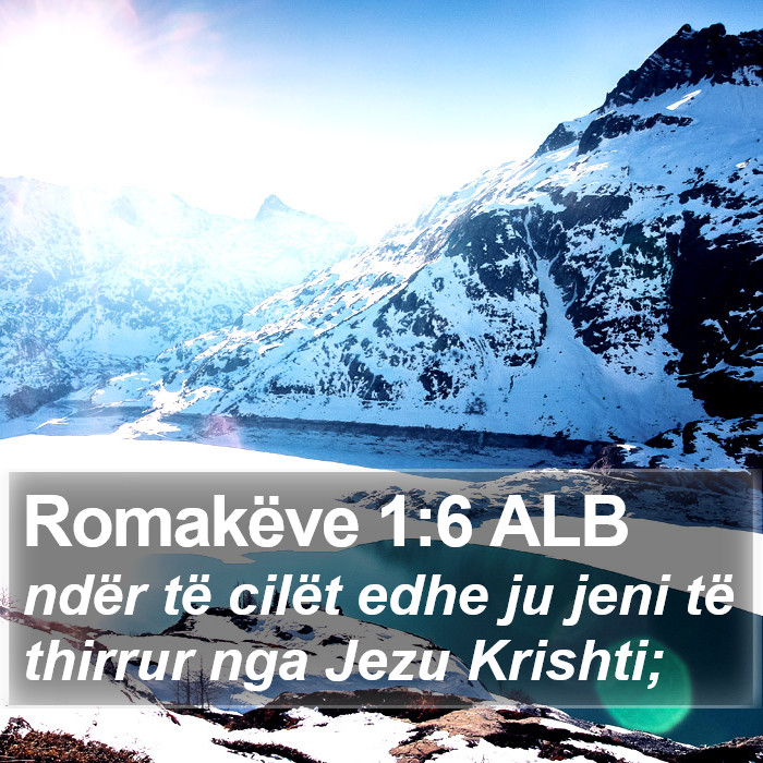 Romakëve 1:6 ALB Bible Study