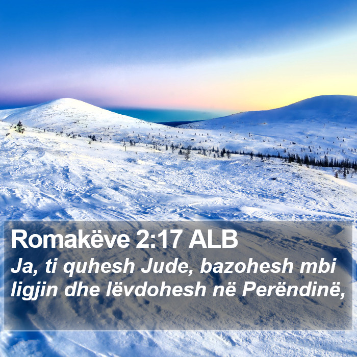 Romakëve 2:17 ALB Bible Study