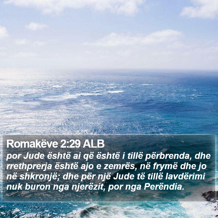 Romakëve 2:29 ALB Bible Study