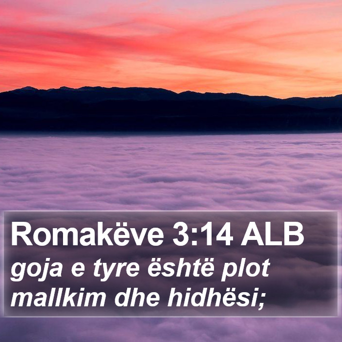 Romakëve 3:14 ALB Bible Study