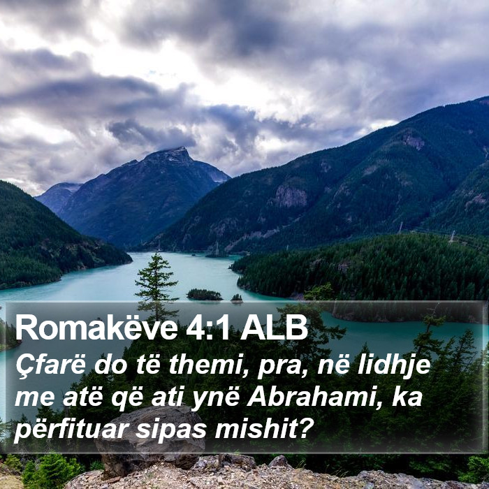 Romakëve 4:1 ALB Bible Study