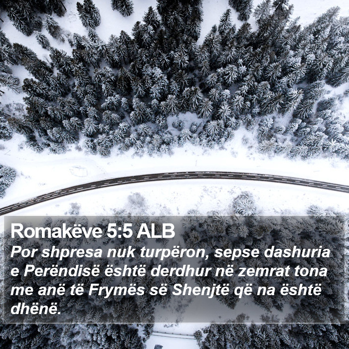 Romakëve 5:5 ALB Bible Study