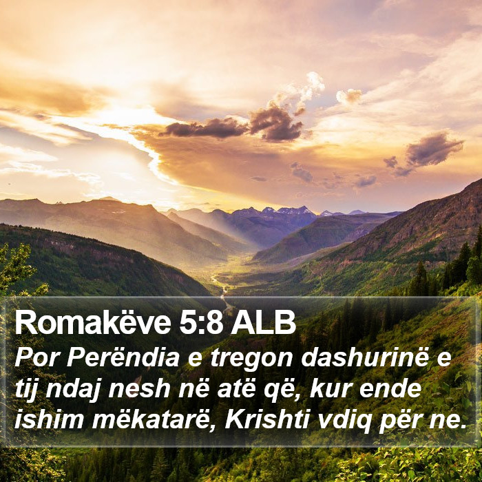 Romakëve 5:8 ALB Bible Study