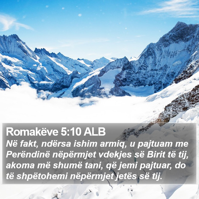 Romakëve 5:10 ALB Bible Study