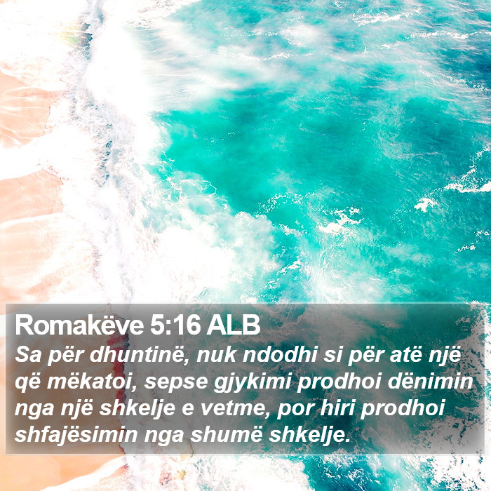 Romakëve 5:16 ALB Bible Study