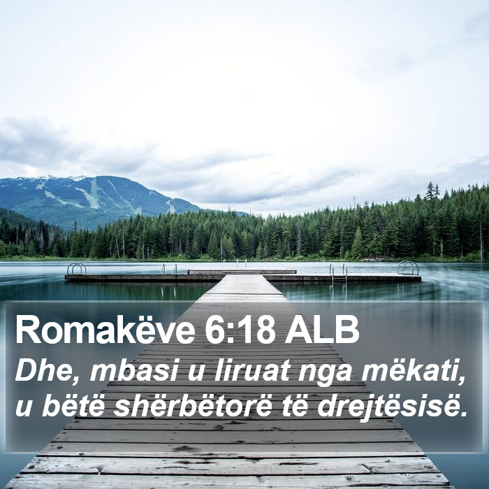 Romakëve 6:18 ALB Bible Study