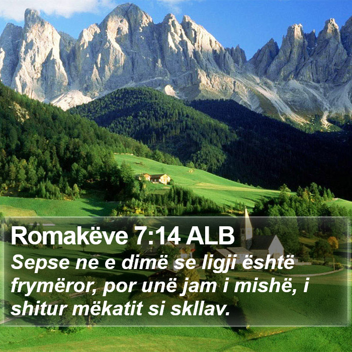 Romakëve 7:14 ALB Bible Study