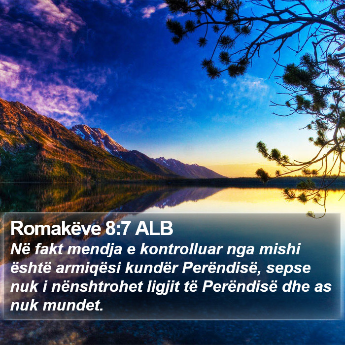 Romakëve 8:7 ALB Bible Study