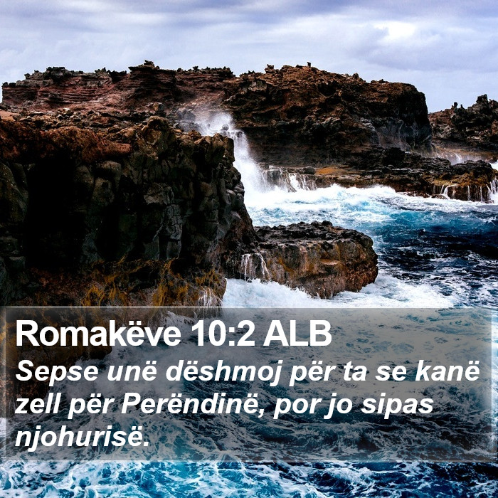 Romakëve 10:2 ALB Bible Study