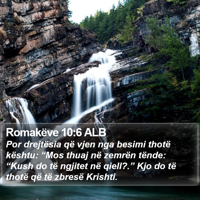 Romakëve 10:6 ALB Bible Study