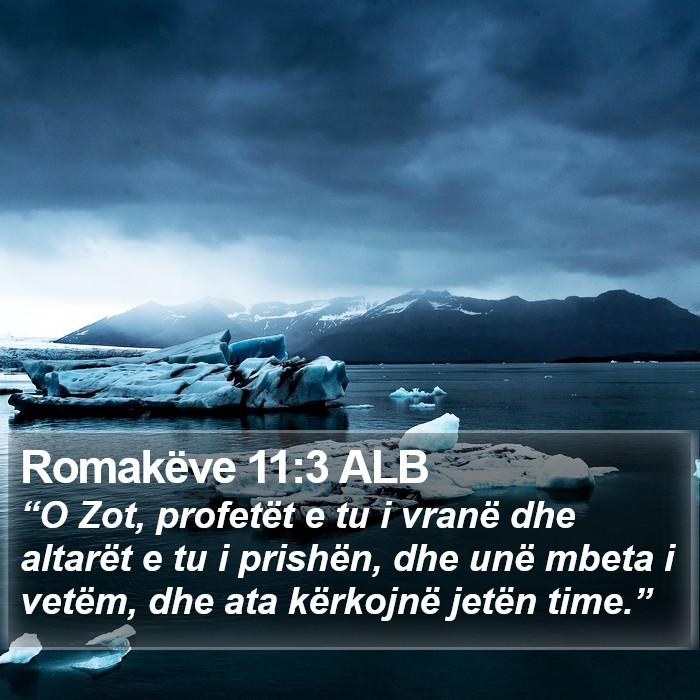 Romakëve 11:3 ALB Bible Study