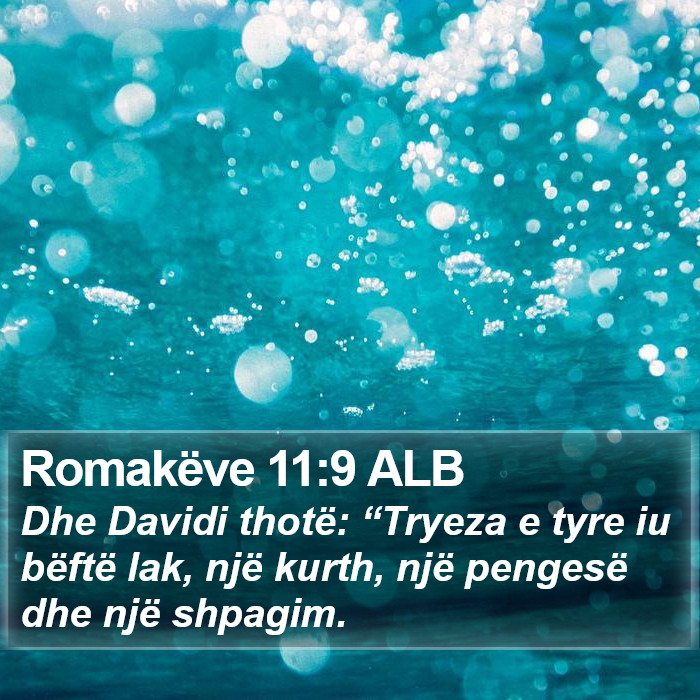 Romakëve 11:9 ALB Bible Study