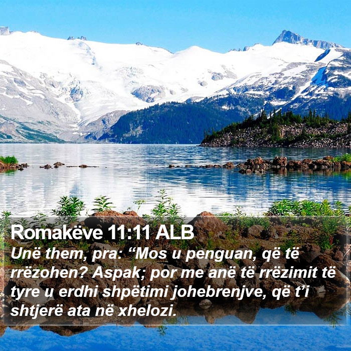 Romakëve 11:11 ALB Bible Study