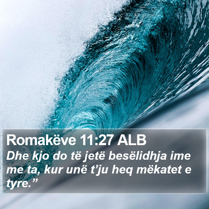 Romakëve 11:27 ALB Bible Study